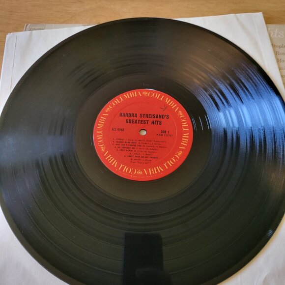 BARBRA STREISAND Greatest Hits LP 1970 Columbia Records KCS 9968 Pop Music LP8 - Picture 4 of 9